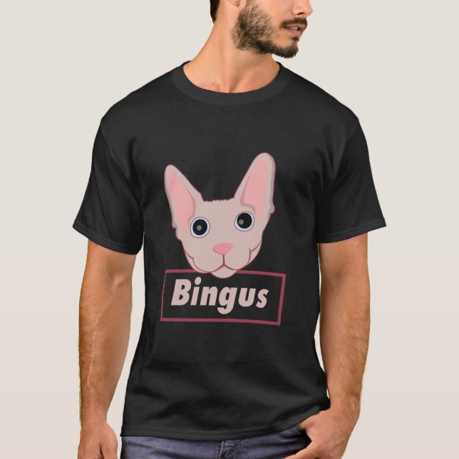 Bingus Cat T-shirt (Framsida)