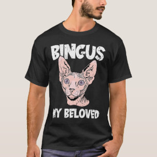 Bingus Min närmaste hairless Sphinx Cat Adsible Sp T Shirt
