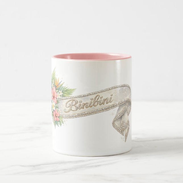 Binibini filippinsk mugg | Filipiniana kaffekopp (Center)