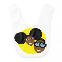 Bino och Fino Ansikte Bib