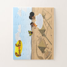 Bino och Fino Egypten Pyramids Kids Jigszle Puzzle