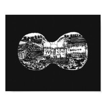 Binocular view to the west