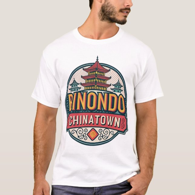 Binondo (Kinesiska kvarteren) T Shirt (Framsida)