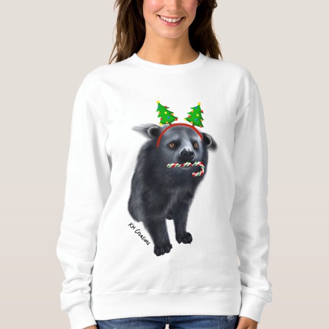 Binturong helgdag sweatshirt t shirt (Framsida)