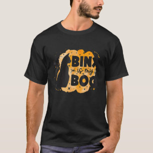 Binx Är Min Boo halloween Katt Skräcklig Högtid Sk T Shirt