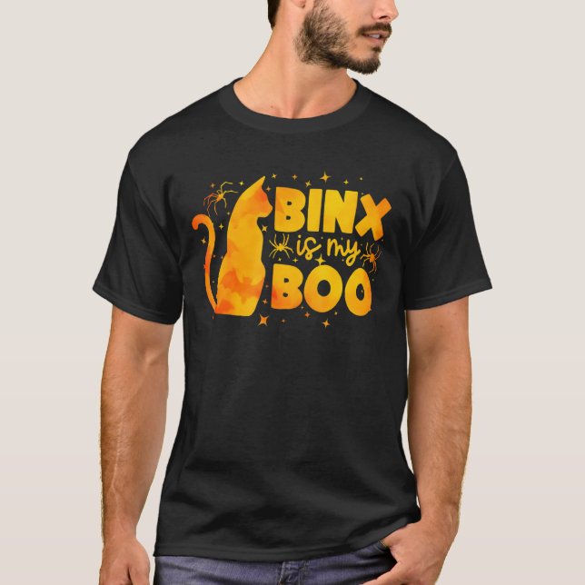 Binx är min Boo Halloween T Shirt (Framsida)