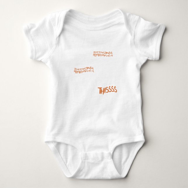 Binx-stavning Tee Shirt (Framsida)