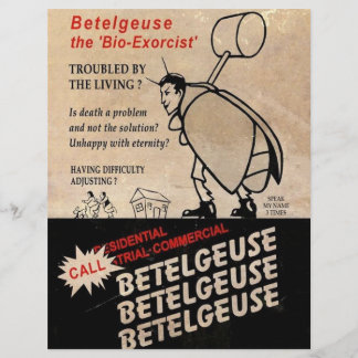Bio-exorcist Flyer - Betelguese