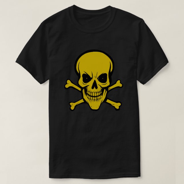 Bio  grinning Skull T-Shirt (Design framsida)
