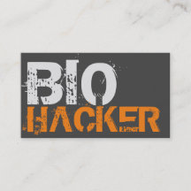 Bio Hackervisitkortar