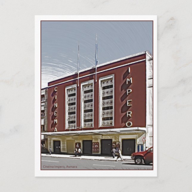 Bio Impero, Asmara Vykort (Framsida)