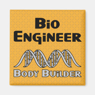 Bio Ingenjör Body Builder Magnet
