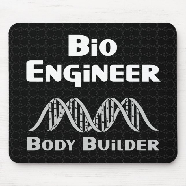 Bio Ingenjör Body Builder Musmatta (Framsidan)