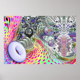 Bio-logisk-Donut-poster Poster