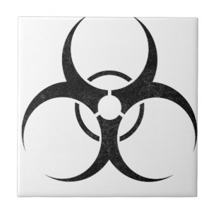 Bio- logotyp kakelplatta