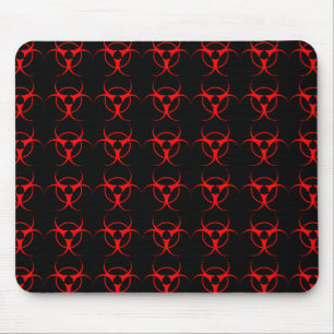 Bio- Mousepad Biohazard Warning Mouse Pad Musmatta