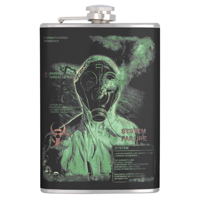 Bio-Slösa - Techno-Dystopian Streetwear Design Fickplunta (Framsidan)