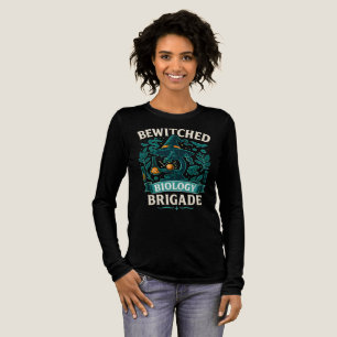 Bio Teacher Halloween, bewitchad biologibrigad T Shirt