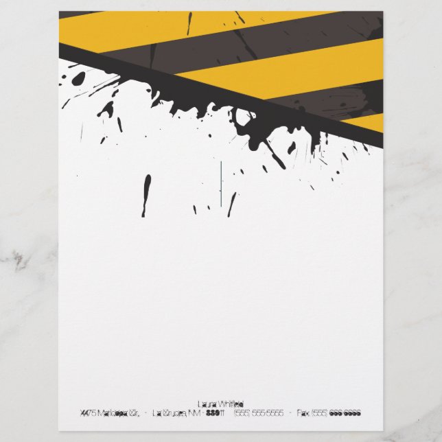 Bio  varningstext Bandbrevhuvud Brevhuvud (Framsida)