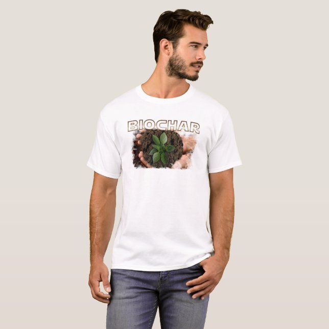 Biochar T Shirt (Hel framsida)