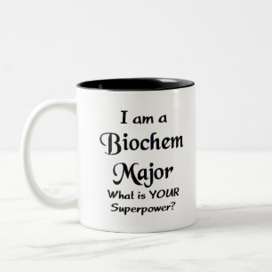biochem major Två-Tonad mugg