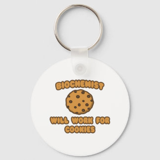 Biochemist ... Kommer att arbeta för cookies Nyckelring