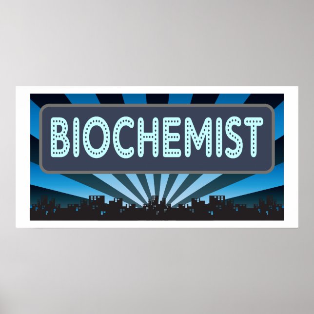 Biochemist Marquee Poster (Framsidan)