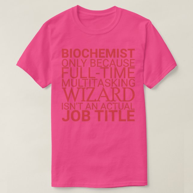 Biochemistikguiden Biokemi 1 T Shirt (Design framsida)