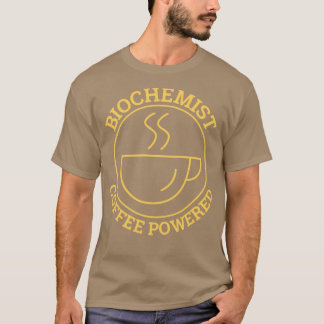 Biochemistisk kaffekobemi t shirt