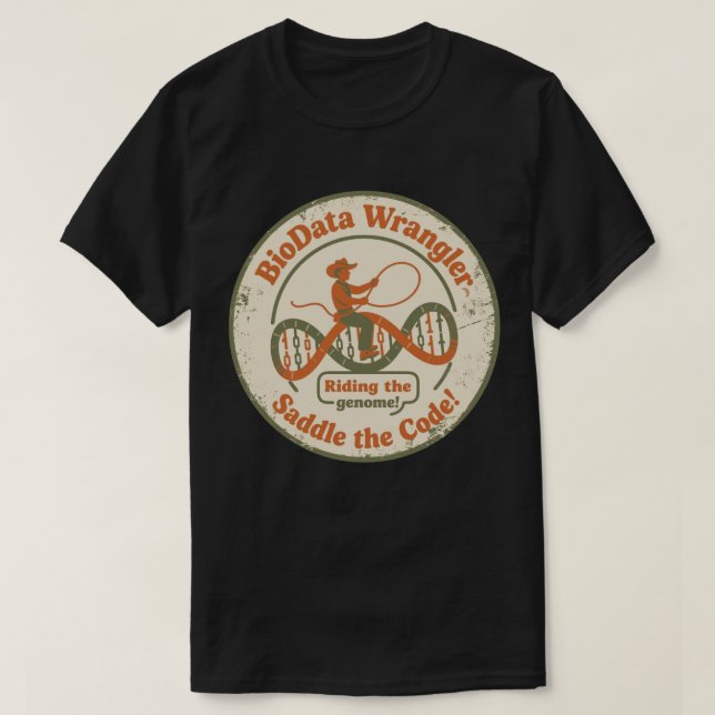 BioData Tämjare av genomet T Shirt (Design framsida)