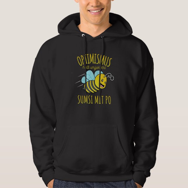 Biodlarbihonung Sumsi med Roligten Bo Optimism Hoodie (Framsida)