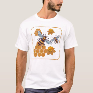 Biodlarbiodlare Apiarist för honungsbin T Shirt