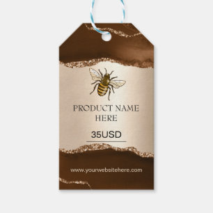 Biodlare Apiarist Bee Farm Honeybees Honeycomb Presentetikett