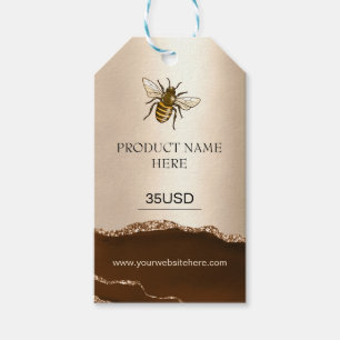 Biodlare Apiarist Bee Farm Honeybees Honeycomb Presentetikett