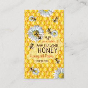 Biodlare Apiary Honeybees Honungssäljare Bee Farm Visitkort