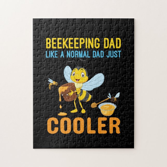 Biodlare Art BeeKeeping Pappa Pussel (Vertikal)