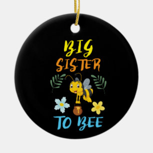 Biodlare Art Big Sister to Bebi Julgransprydnad Keramik