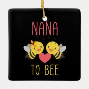 Biodlare Art Nana to bi Julgransprydnad Keramik