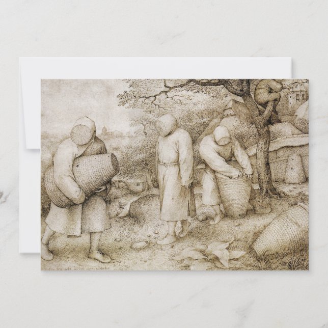 Biodlare av Pieter Bruegel den äldre (Framsida)