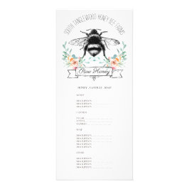 Biodlare för honungsbin Apiary Farm Biodling Reklamkort