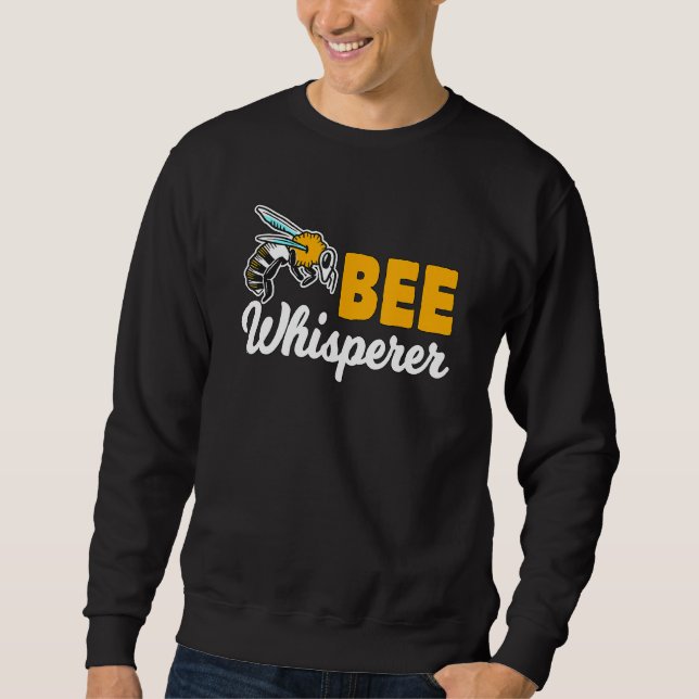 Biodlare för honungsbin Ote Bee Whisperer Bee Lång Ärmad Tröja (Framsida)