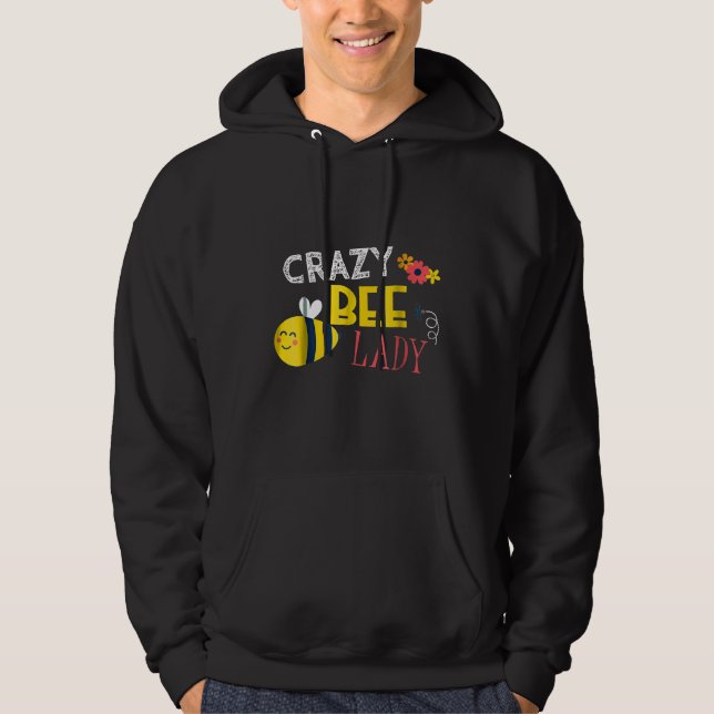 Biodlare från bin i Dam jul Hoodie (Framsida)