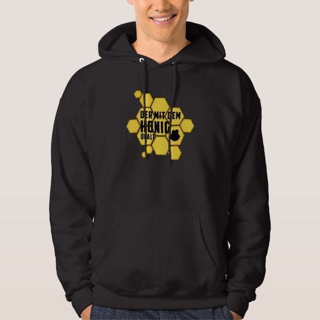 Biodlare med honungsbin hoodie (Framsida)