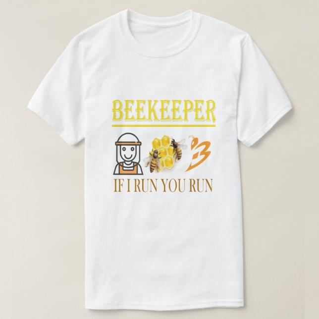 Biodlare – Om jag springer, springer du – Bi – Bio T Shirt (Design framsida)