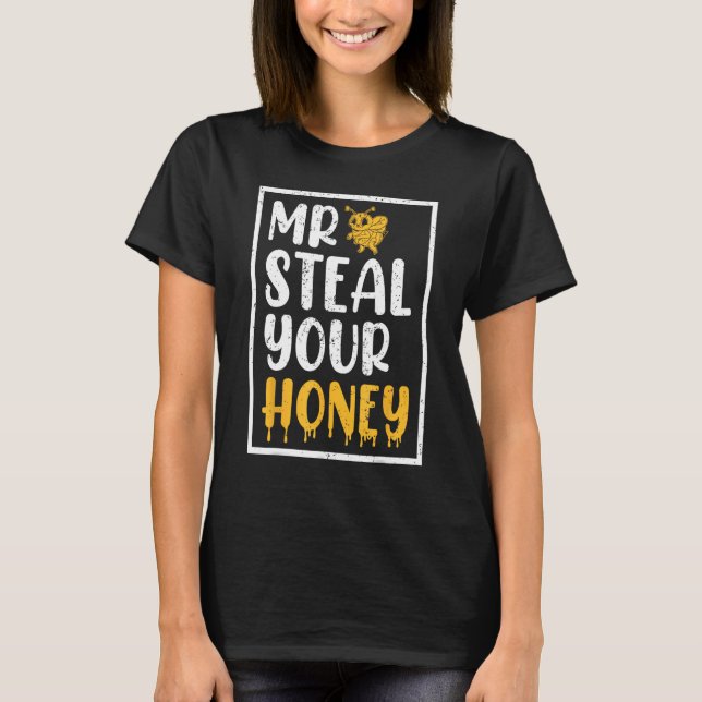 Biodlare Steal Your Honungsbi T Shirt (Framsida)
