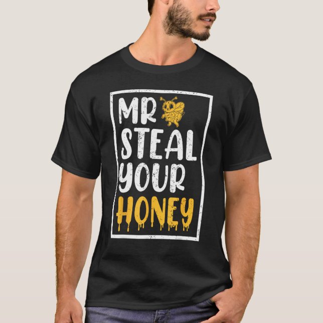 Biodlare Steal Your Honungsbi T Shirt (Framsida)