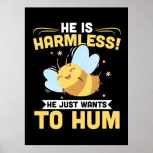 Biodlare vill bara ha humle poster