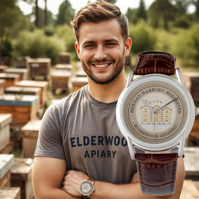 Biodlarens Anpassningsbar Watch med 3 bikupor på K Armbandsur (Skapare uppladdad)