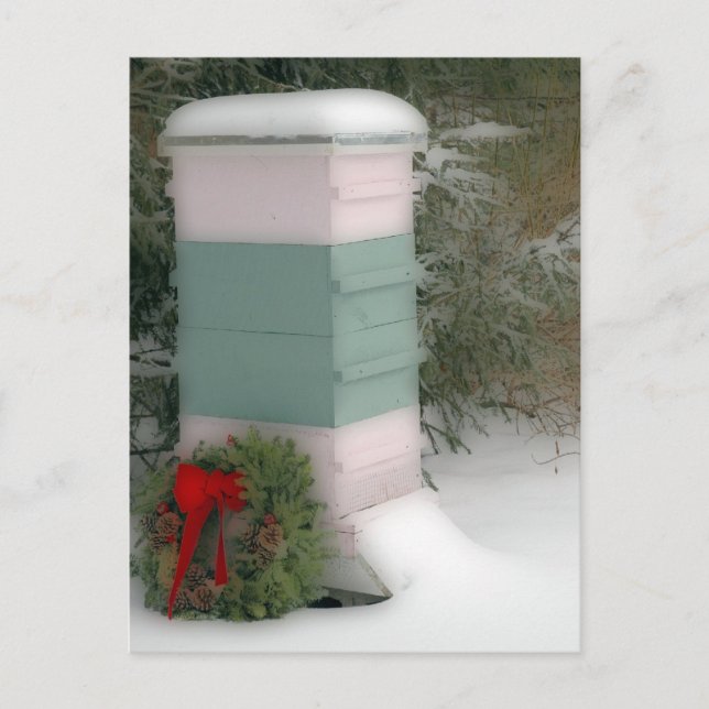 Biodlarens semesterkort helg vykort (Framsida)