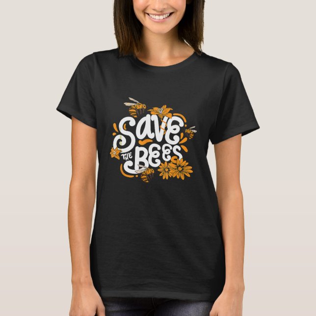 Biodlares Spara av bin T Shirt (Framsida)